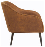 BULLY LOUNGE STOL - LYSBRUN LEATHERETTE