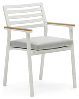 Bona Garden Chair, hvitt stoff