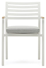 Bona Garden Chair, hvitt stoff