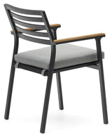 Bona Garden Chair, svart stoff