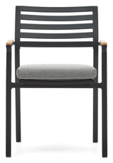 Bona Garden Chair, svart stoff