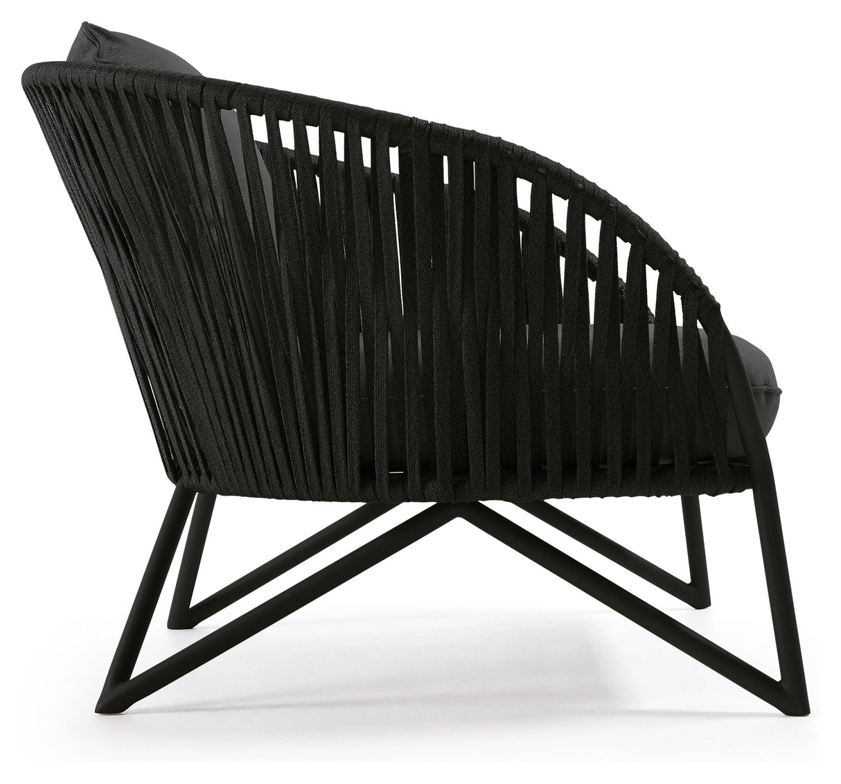 Branzie Lounge Chair, Black