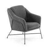 Brida Lounge Chair Black/Graphite