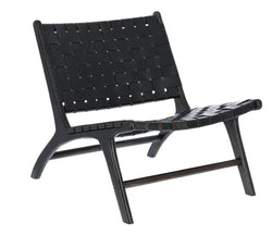 Calixta Lounge Chair, Black