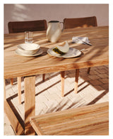 Canadell Garden Table, Nature Teak, 220x100