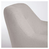 Candela Lounge Chair, Gray Fleece