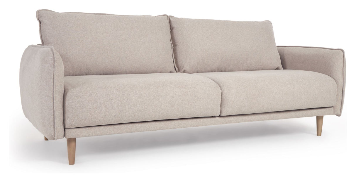 Carlota 3-per. Sofa, hvit