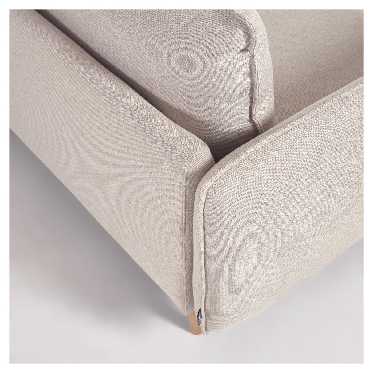 Carlota 3-per. Sofa, hvit