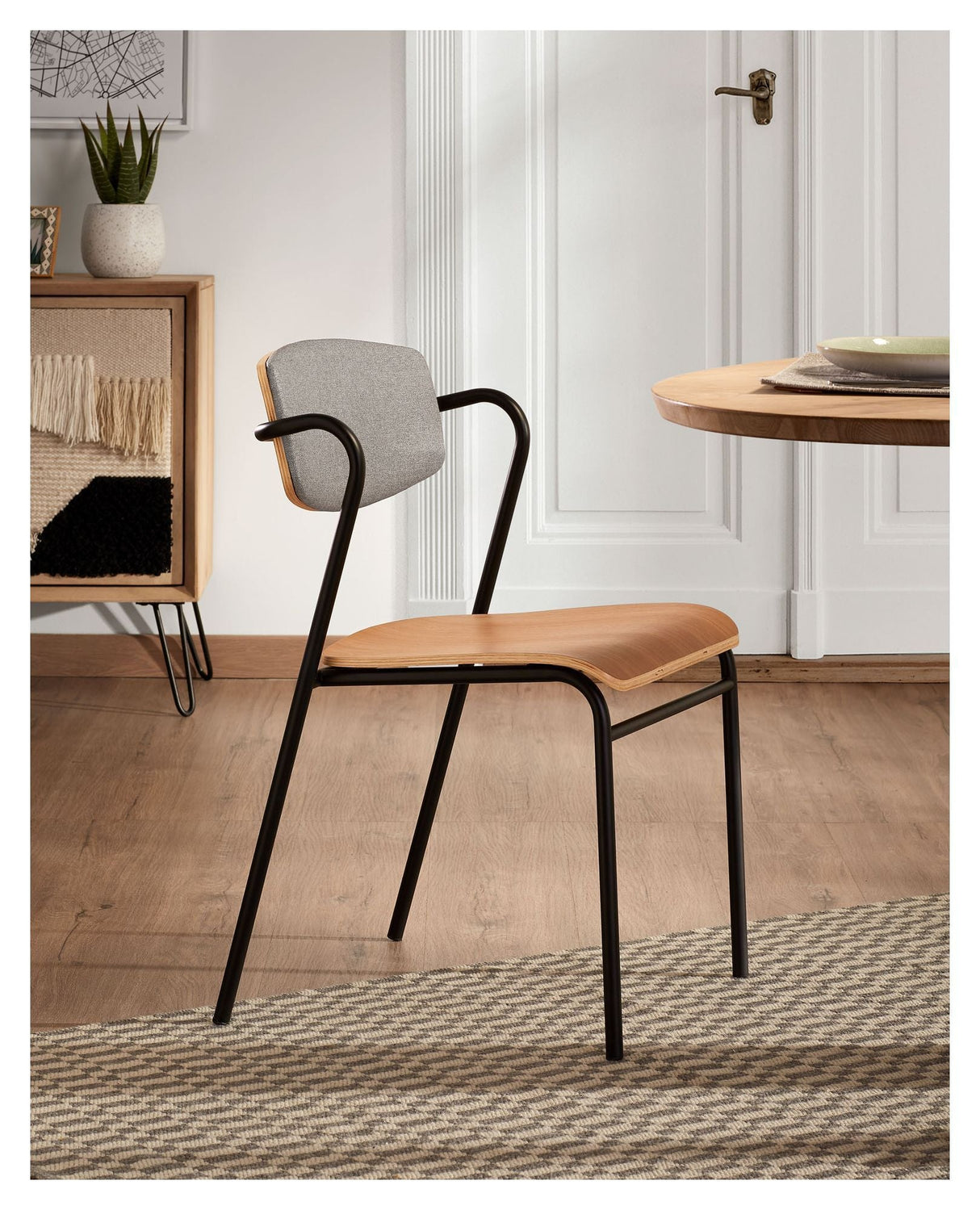 Kave Home Casper Dining Chair Grey