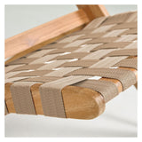 Chabeli Lounge -stol Acacia/Beige