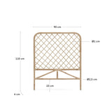 Citalalli Botboard of Rattan, 90 cm