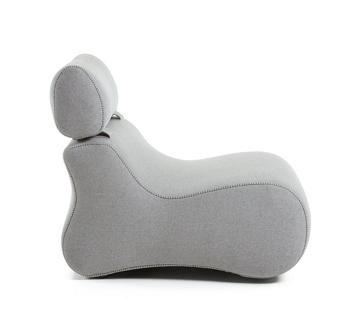 Club Lounge Chair med nakkestøtte, Gray