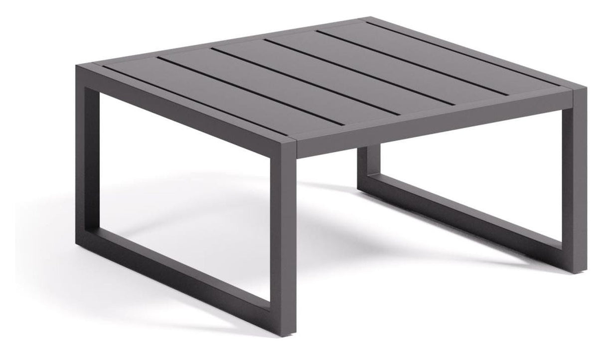 Comova Lounge Tabell 60x60, svart aluminium