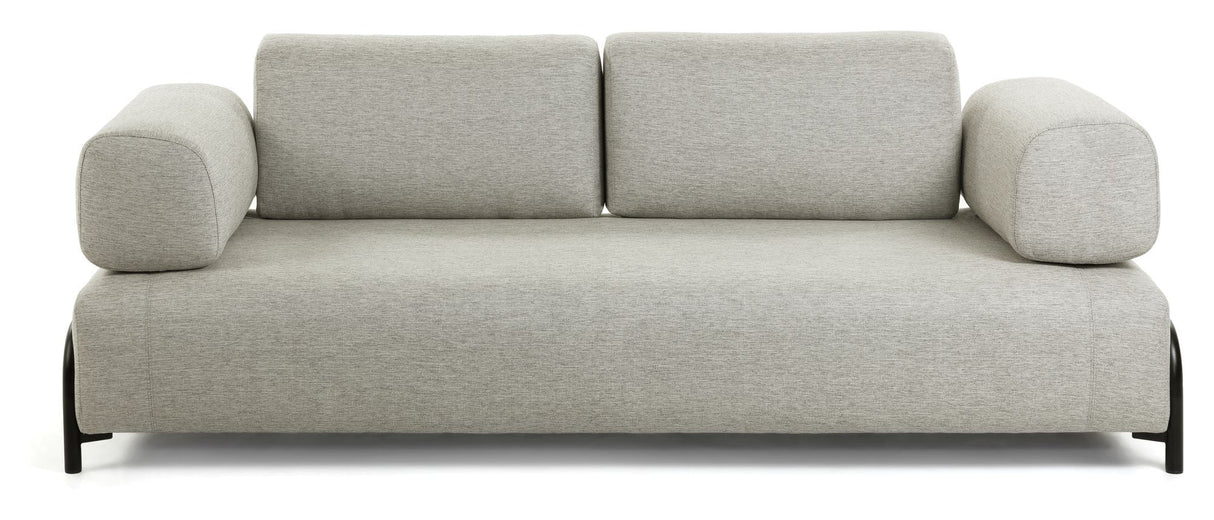 Compo 3-seters sofa med armlener, beige