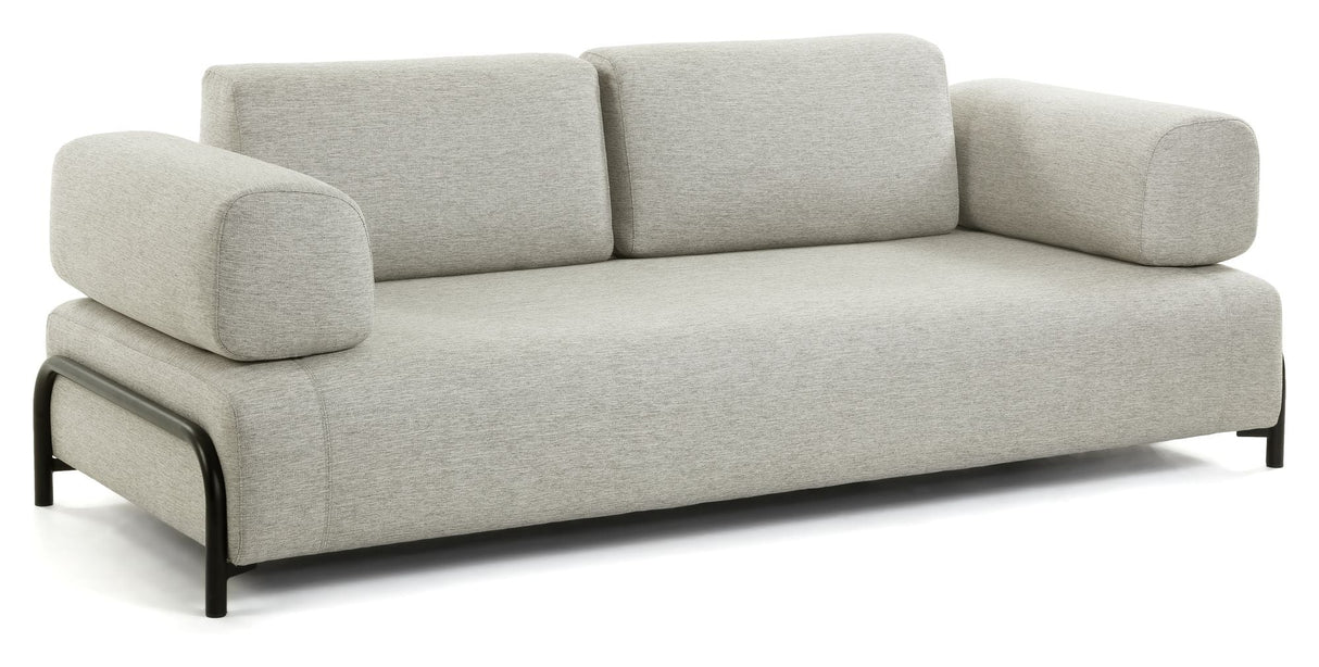 Compo 3-seters sofa med armlener, beige