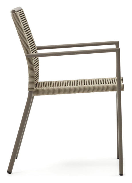 Culip Garden Chair, Brown Alu