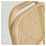 Doriane Dining Chair, Solid Oak/Beige