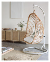 Ekaterina hengestol w. Base - Rattan