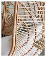 Ekaterina hengestol w. Base - Rattan