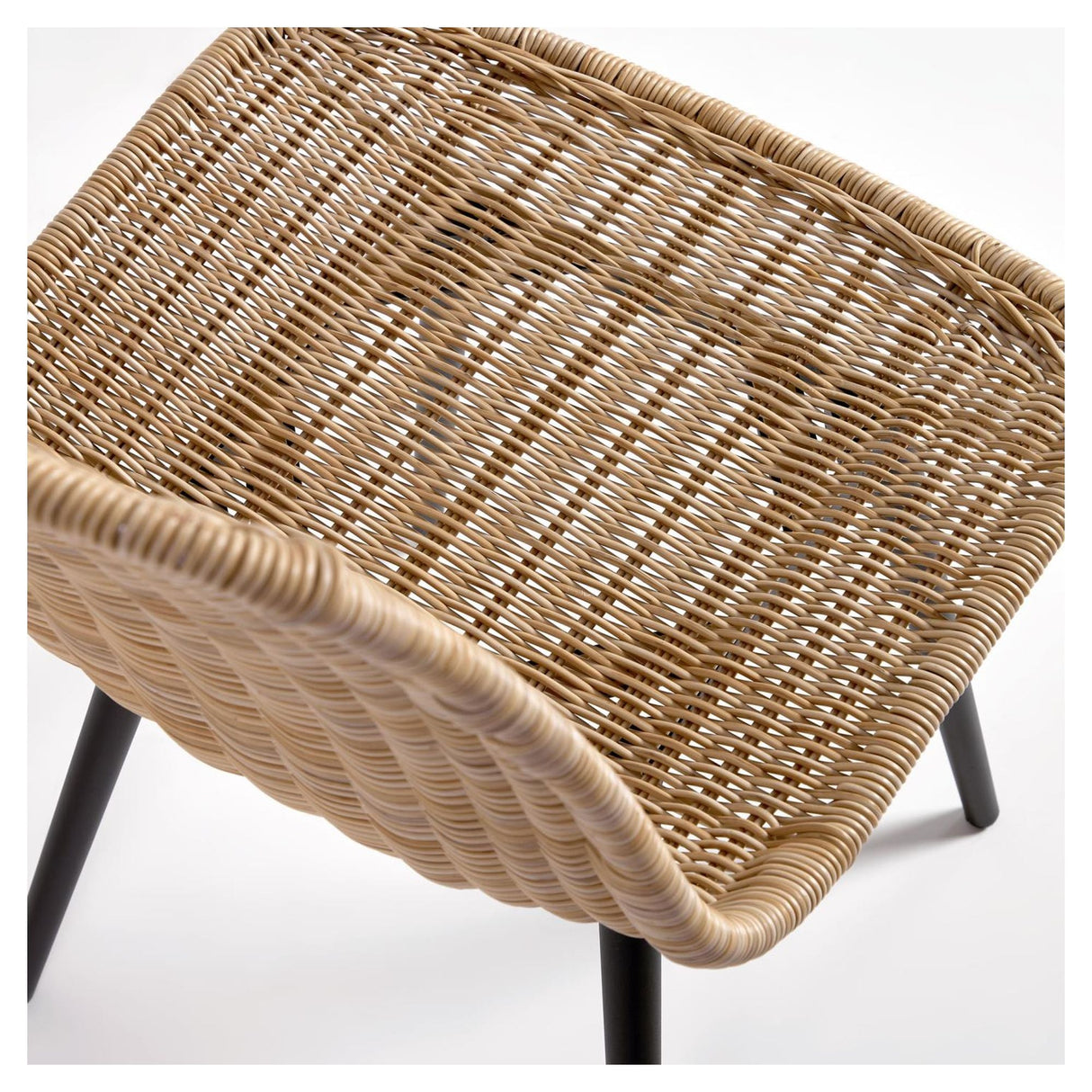 Lik hagestol, polyrattan/aluminium