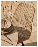 Lik hagestol, polyrattan/aluminium