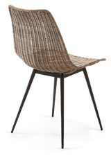 Lik spisestol Black/Rattan