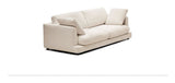 Gala 3-seters sofa, beige chenille stoff