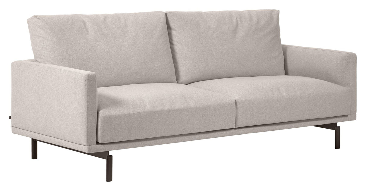 Galen 3-personer. Sofa, B174, Beige Chenille