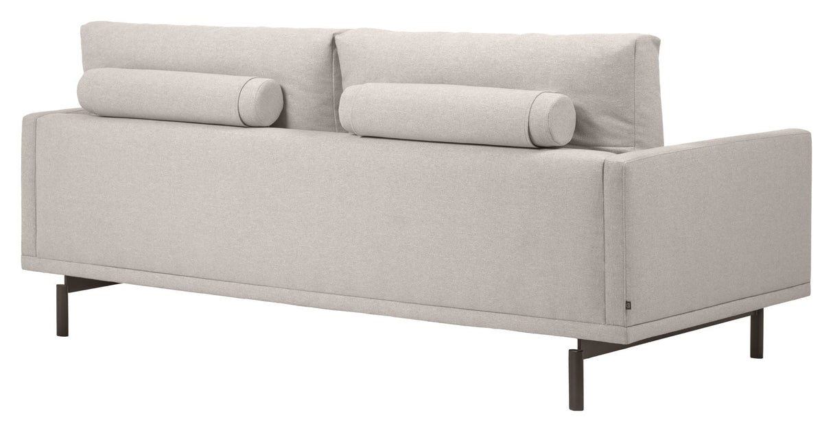 Galen 3-personer. Sofa, B174, Beige Chenille