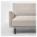 Galen 3-personer. Sofa, B174, Beige Chenille