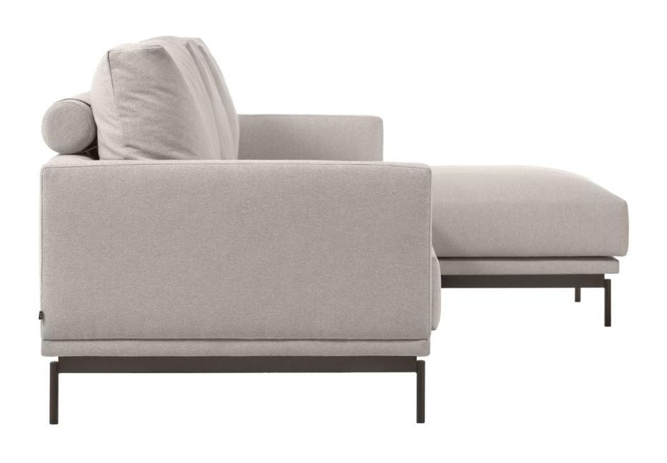 Galen 4 -seters sofa med høyre sjeselong - beige