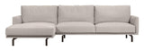 Galen 4 -seters sofa med venstre sjeselong - beige