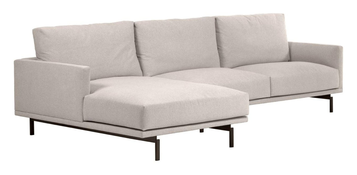 Galen 4 -seters sofa med venstre sjeselong - beige