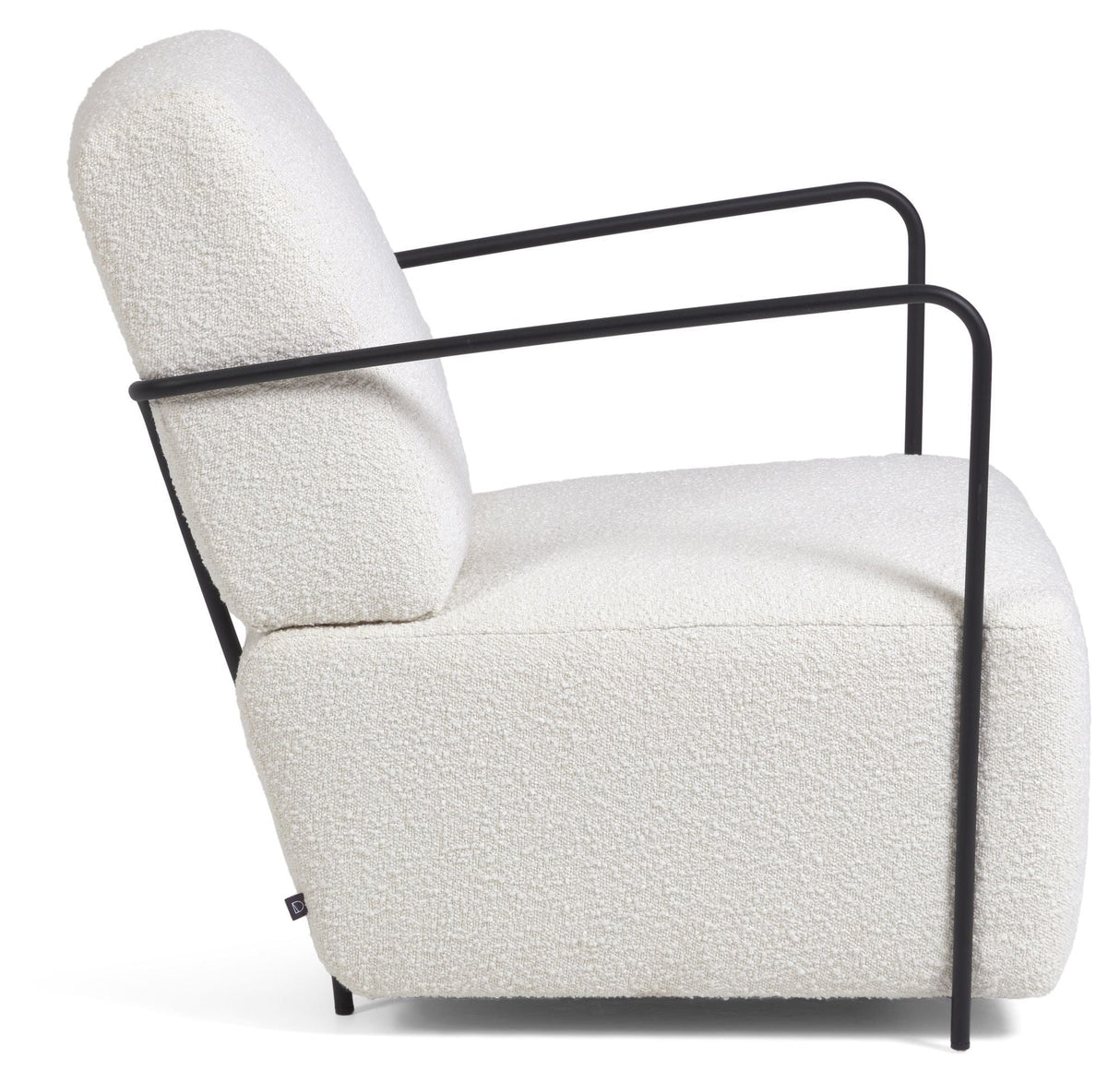 Gamer Lounge Chair White Teddy