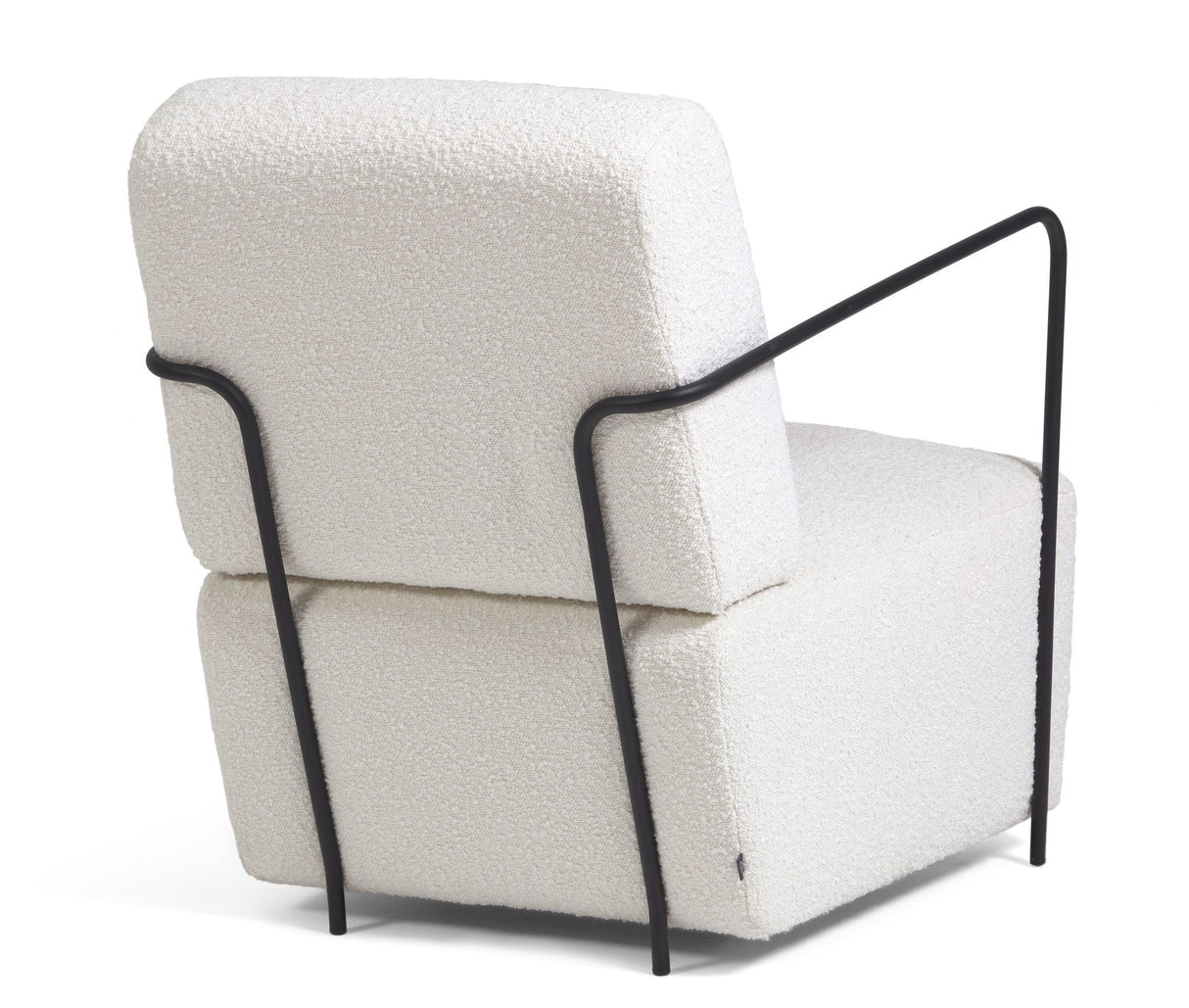 Gamer Lounge Chair White Teddy