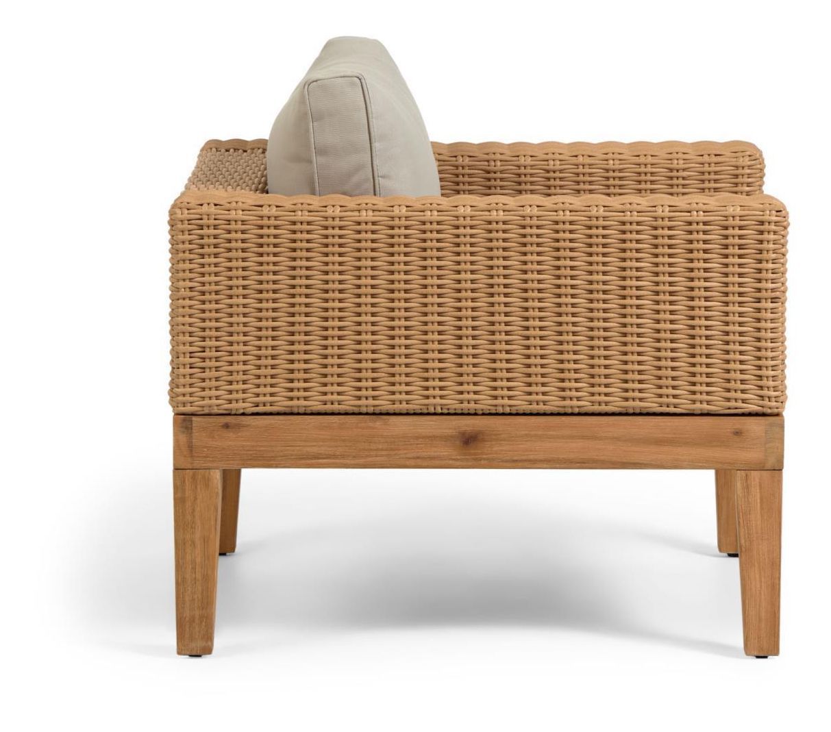 Giana Lounge Chair Acacia/Polyrattan