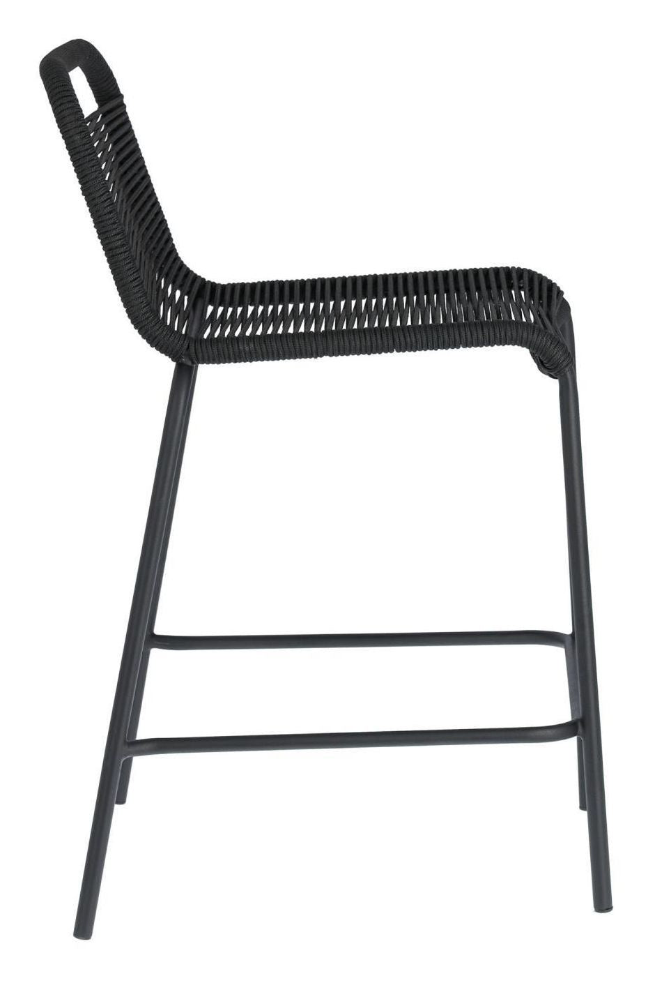 Glenville Bar Stool SH: 62cm, svart