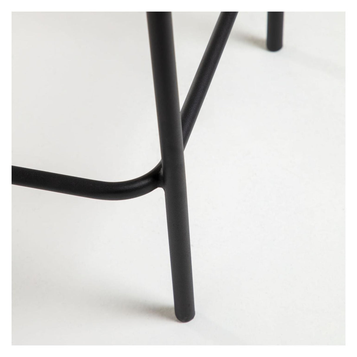 Glenville Bar Stool SH: 62cm, svart