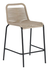 Glenville Bar Stool SH: 62cm, Tan