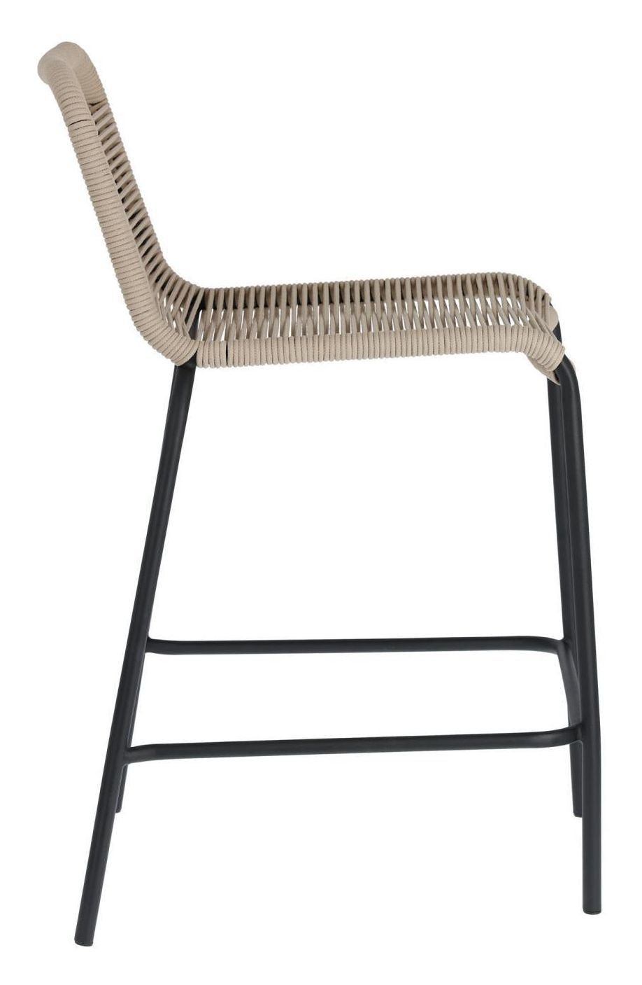 Glenville Bar Stool SH: 62cm, Tan