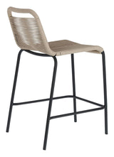 Glenville Bar Stool SH: 62cm, Tan