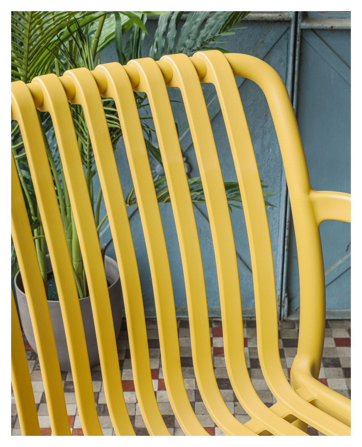 Isabellini Garden Chair, Yellow PP