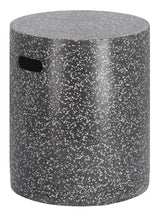 Jenell Sidebord Black Terrazzo-Look, Ø35