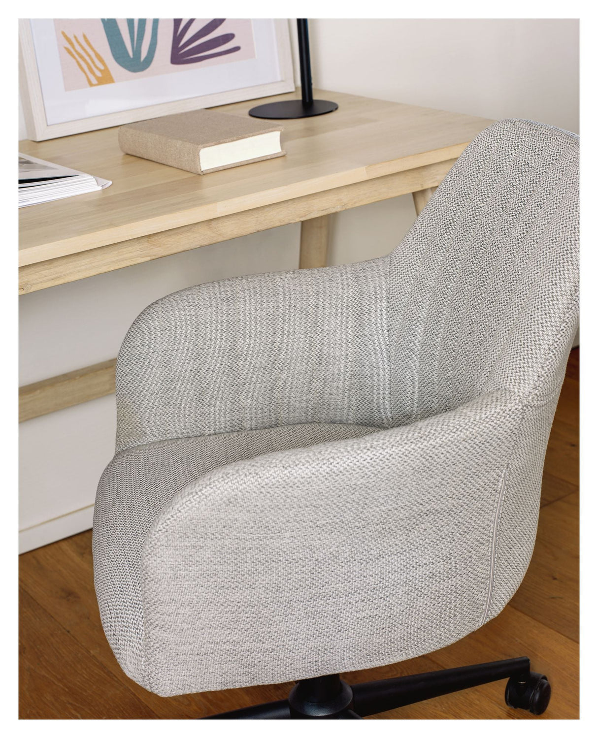 Madina Office Chair - Light Grey