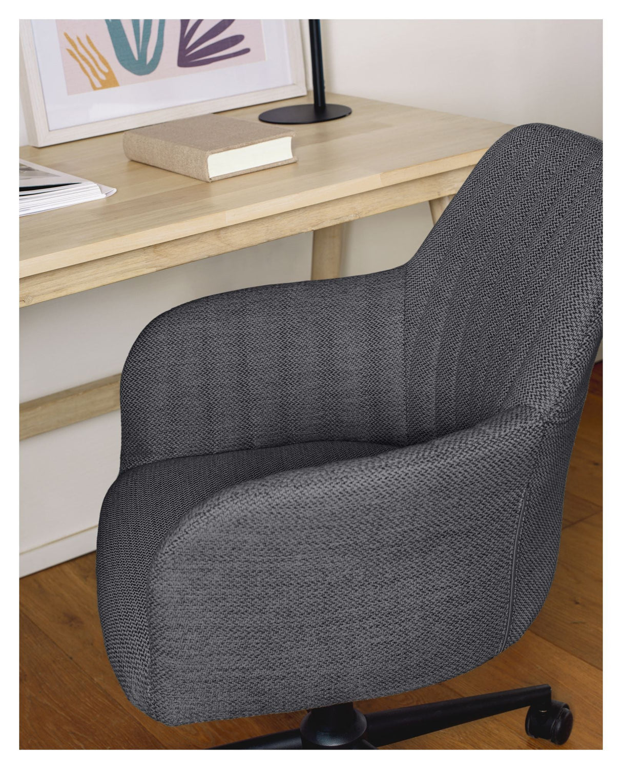 Madina Office Chair - Dark Grey