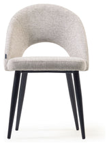 Mael spisestol, beige/svart