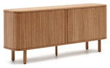 Mailen Sideboard med 2 dører, Ash Veneer/Natural Finish, 180x75