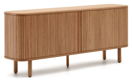 Mailen Sideboard med 2 dører, Ash Veneer/Natural Finish, 180x75