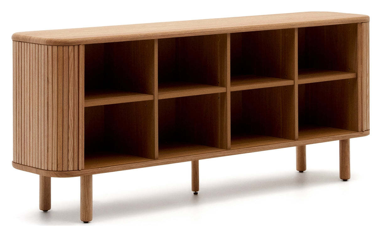 Mailen Sideboard med 2 dører, Ash Veneer/Natural Finish, 180x75