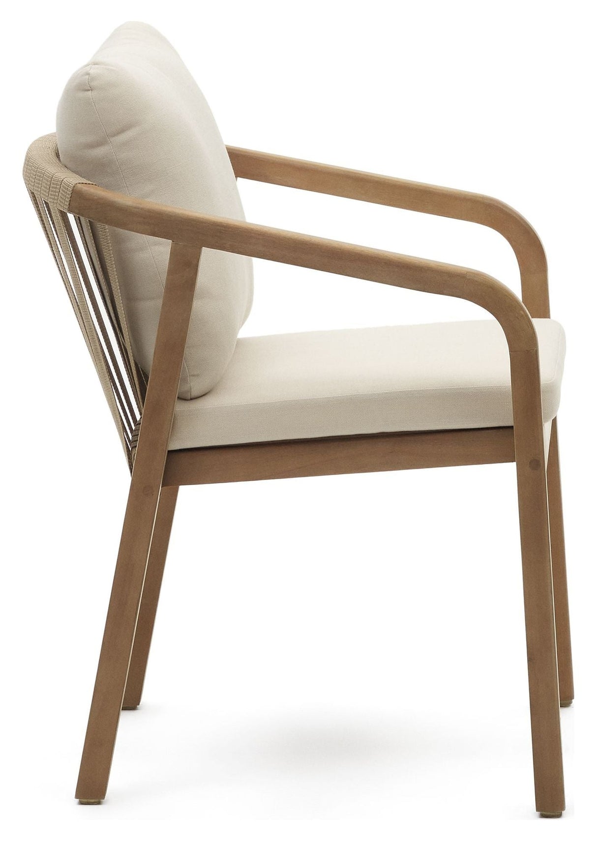 Malt hagestol, beige